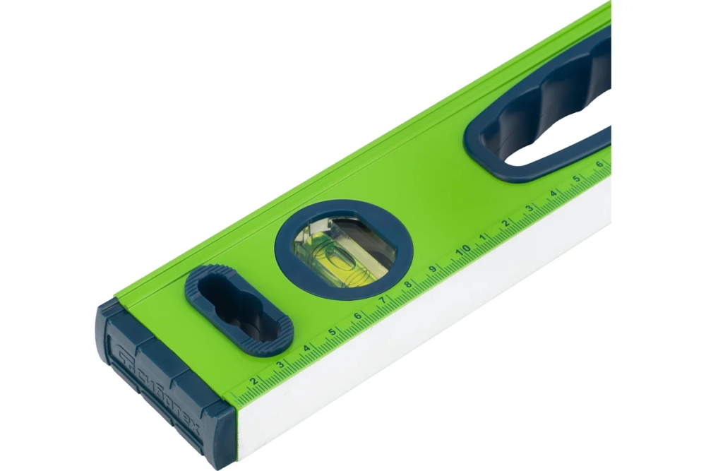 Уровень алюминиевый магнитный Сибртех 600 мм (3 глазка + рукоятки)