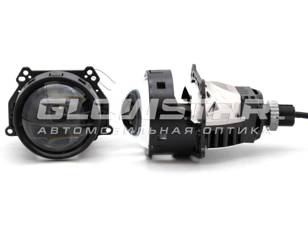 Билед модули Aozoom A11 2025 3.0 дюйма, 2 чипа, 5500K, 12V, 56W/64W, крепление 3R и съемное гаечное (комплект, 2шт)