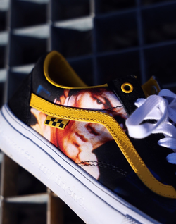 Кеды Vans x Bruce Lee Old Skool Black Yellow VN0A5FCBY23