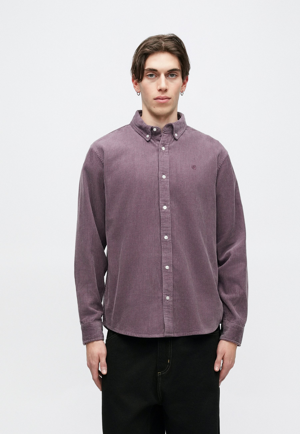 Carhartt WIP MADISON - Рубашка - Фиолетовый