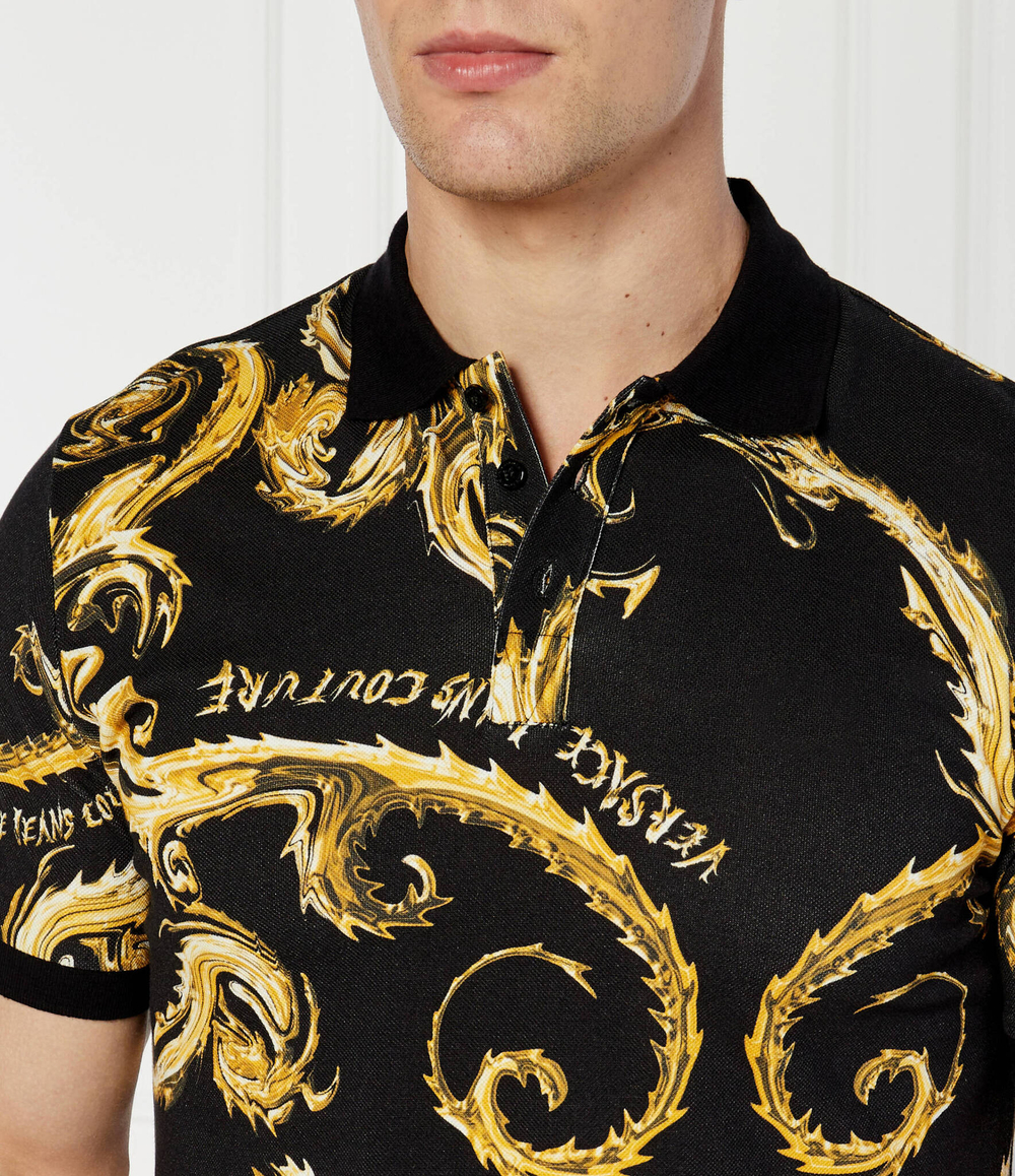 Поло Versace Jeans Couture - черный(77GAG6S0JS390)