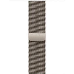 Apple Watch Series 10, 42 мм, Natural Titanium, Миланская петля "Natural" (MWXF3)