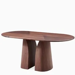 Обеденный стол Vätte 176х89 см, орех