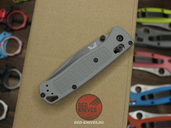 Нож Benchmade 535 Bugout Tactical GRAY А+++ - серая рукоять, серый клинок