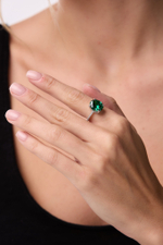 Кольцо перстень Embrasse Emerald