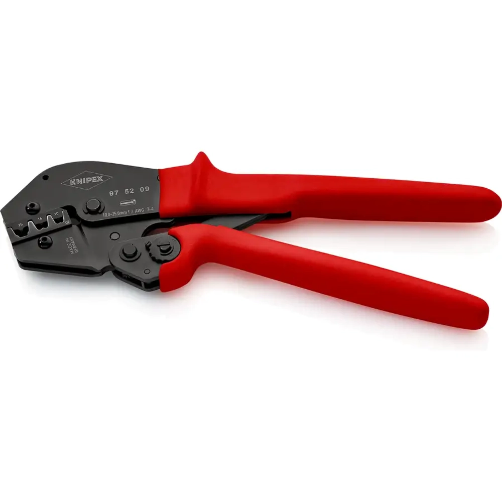 Клещи зажимные для опрессовки чернёные 250 мм Knipex 97 52 09