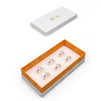 Футляр картонный остроугольный с прослойкой, серия "Самба", 160х80х40 мм