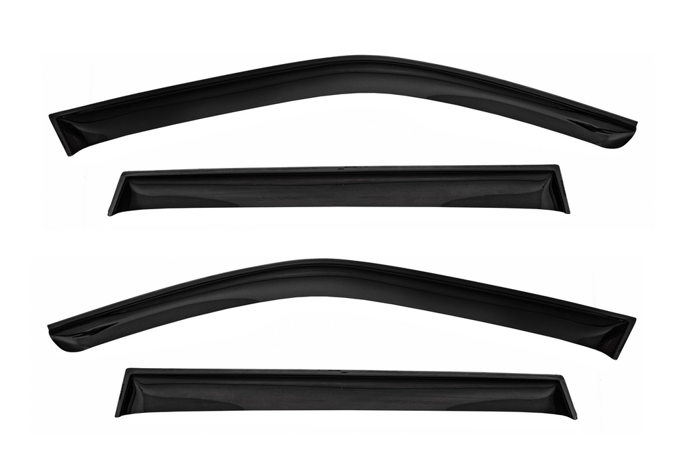 Дефлекторы окон Vinguru SUBARU Forester 2018- , накладные, AFV90741