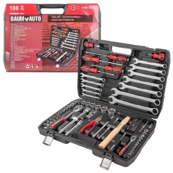 Набор инструментов 106пр. 1/4'' 1/2'' (6гр.)(5-32мм) Baum Auto##BaumAuto BM-41061-5