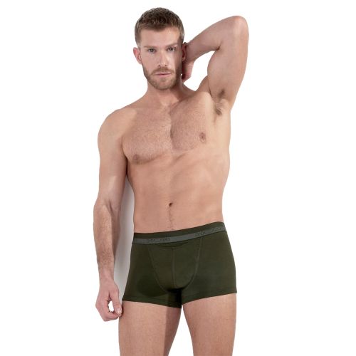 Мужские трусы боксеры хаки HOM HO1 35-9520-00DK