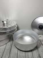 Мантоварка 4,5л с 3 дисками 2,1кг 18453