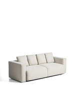 3-местный диван-кровать Marela бежевый шенилл 236 см