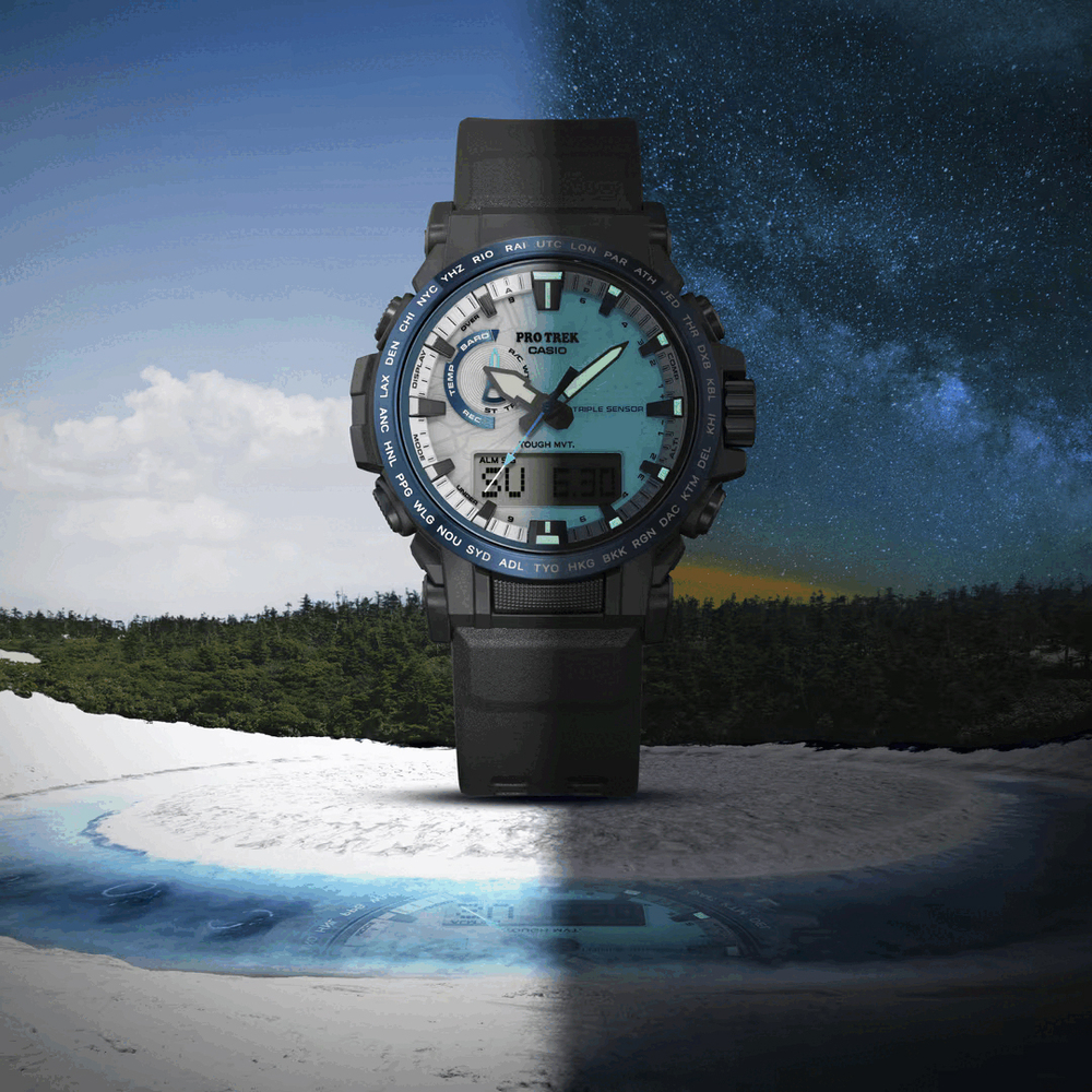 Мужские наручные часы Casio Pro-trek PRW-61D-2