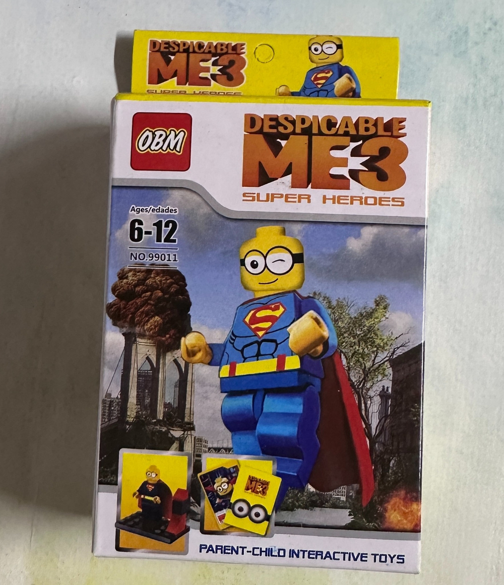 Мини конструктор OBM Super Heroes