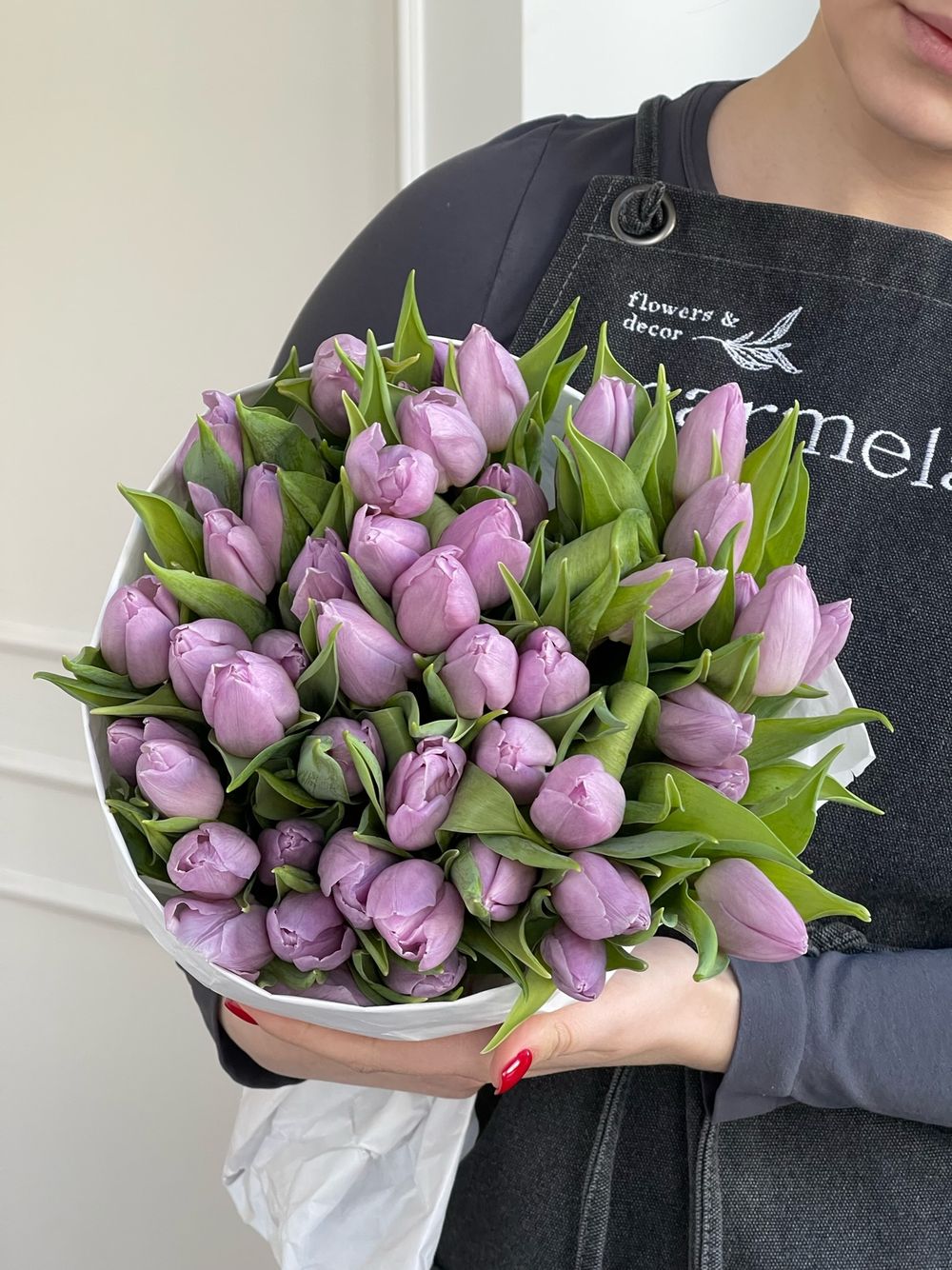 Тюльпаны классика - лавандовый цвет ЗАКОНЧИЛСЯ