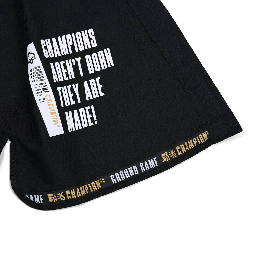 Кимоно Ground Game Champion 3.0 чёрное