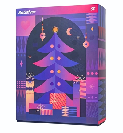 Подарочный набор Satisfyer Advent Box (Цвет: разноцветный)