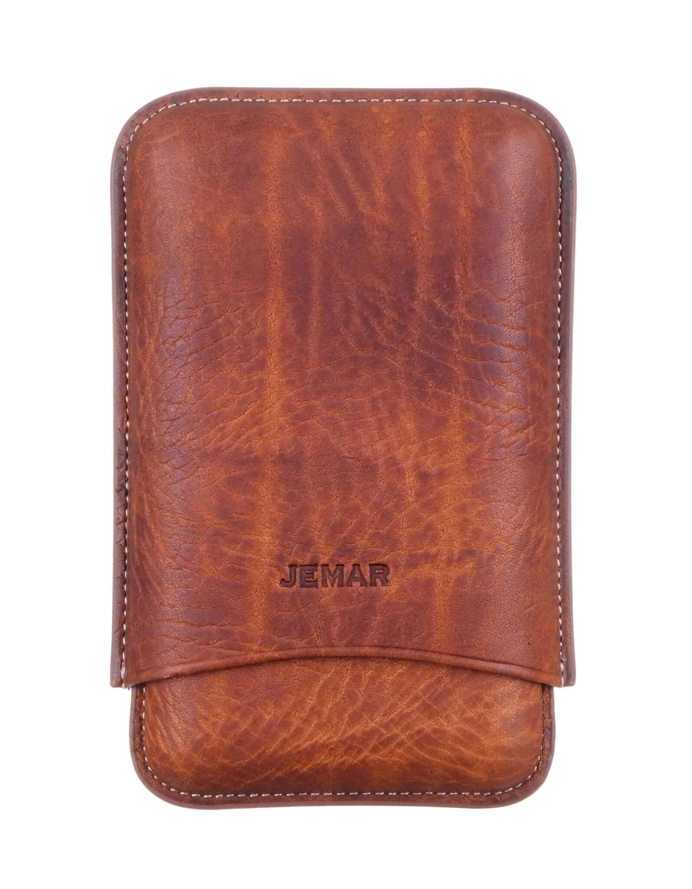 Чехол Jemar на 3 сигары, натуральная кожа 464-3-Buffalo