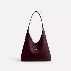 COACH СУМКА ЧЕРЕЗ ПЛЕЧО BROOKLYN 28, БОРДОВЫЙ