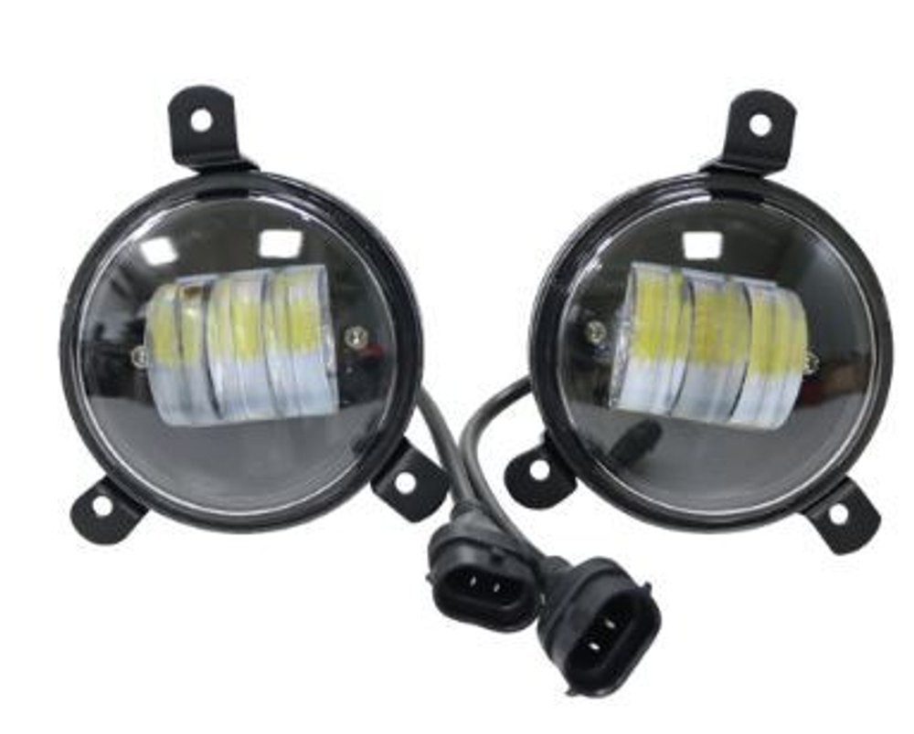 Противотуманки LED (ВАЗ ГАЗNext) 30W (W)  3линз (пара) GQ406-LED