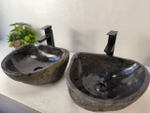 Раковина из речного камня ПАРА! RS-65356 42*37*15 0865