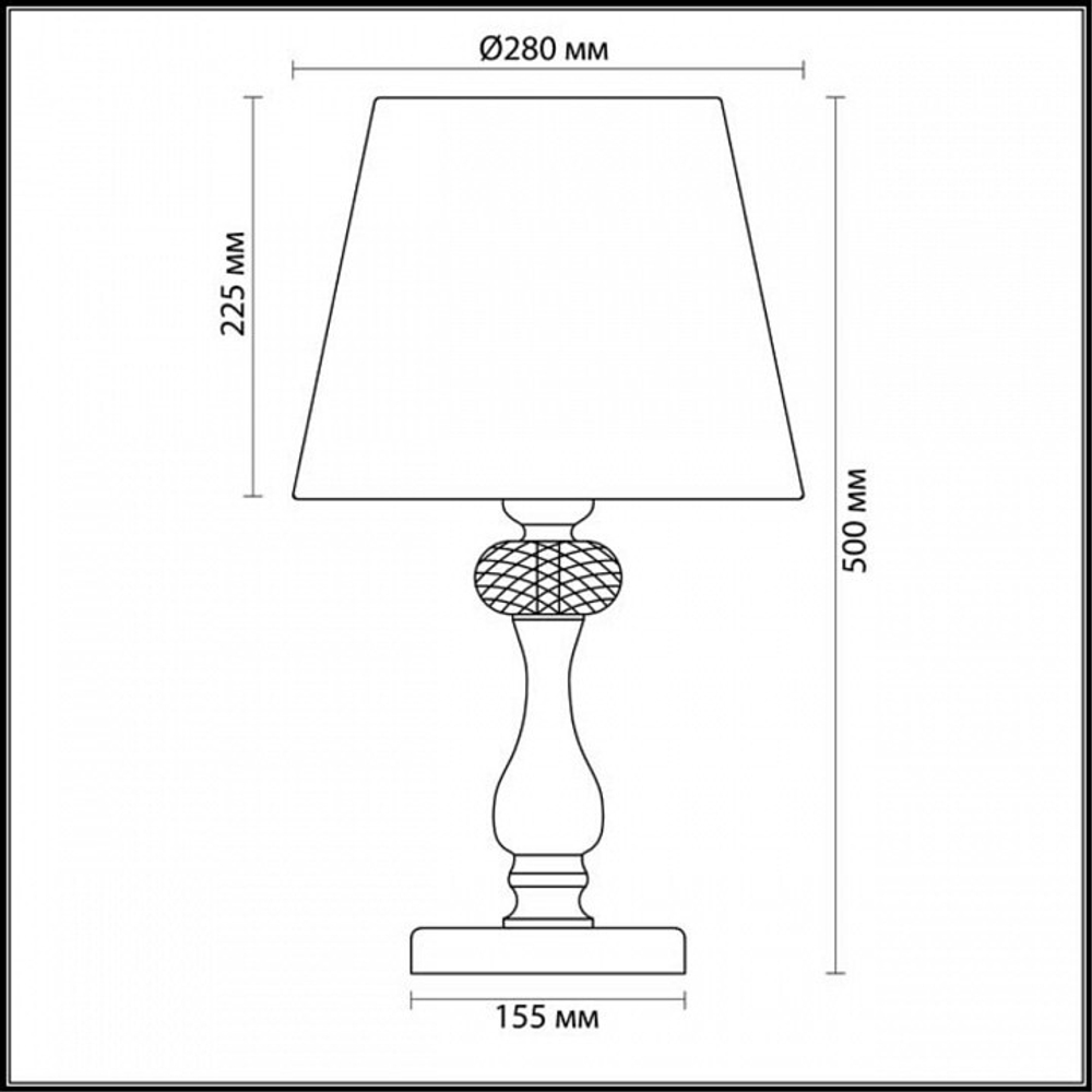 Настольная лампа декоративная Odeon Light Gaellori 3393/1T