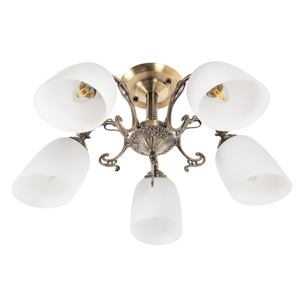 Потолочная люстра MyFar Biene MR1521-5C, E27, кол-во плафонов: 5 шт