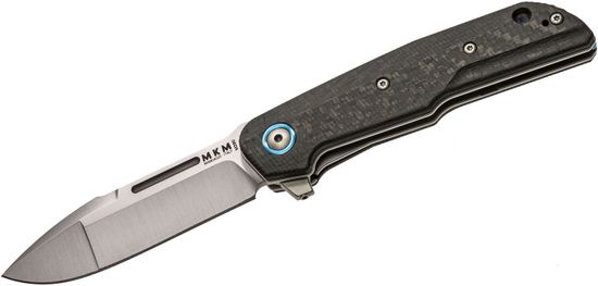 Складной нож MKM "CLAP" MKM/LS01 C c клинком из стали Böhler M390 Microclean®, рукоять карбон
