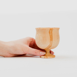 Деревянный бокал для вина 100 мл