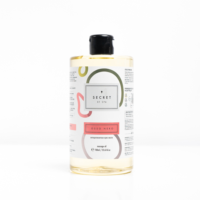 Антицеллюлитное крио-массажное масло «Ледяной арбуз» (Osso Nero) SECRET OF SPA