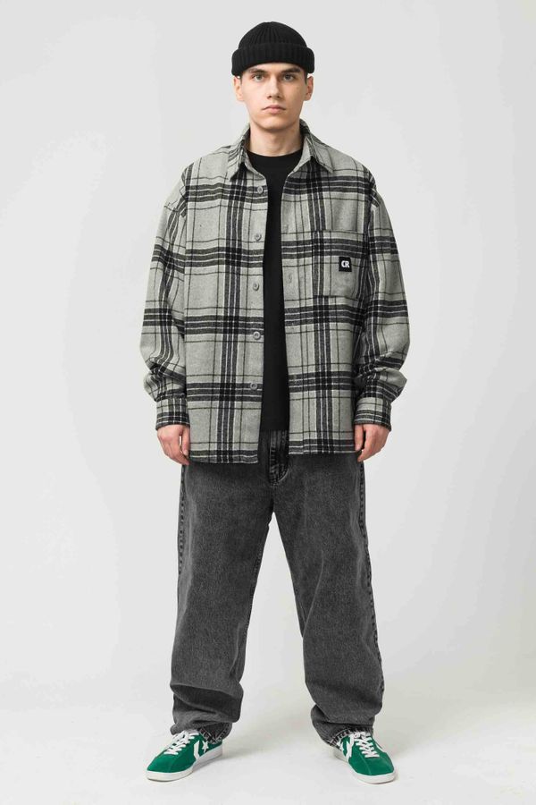 Рубашка Harbor Wide Серый/Черный/Белый - фото 2