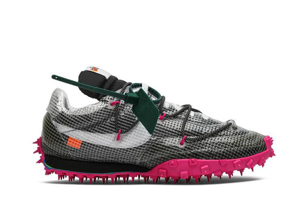 Кроссовки Off-White X Nike Waffle Racer (Женская размерная сетка)