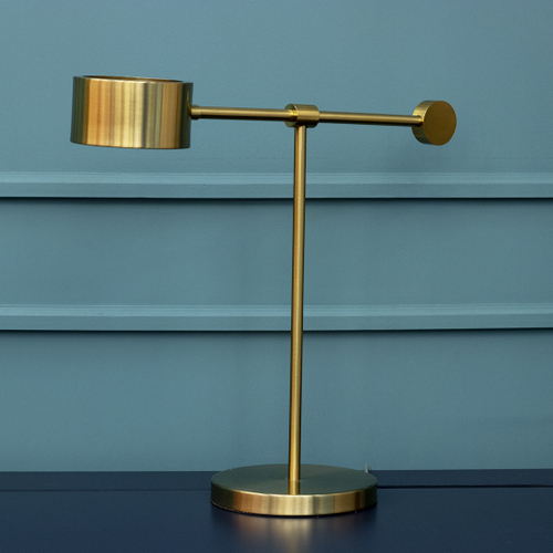 Настольная лампа Cloyd MARK T1 / выс. 50 см - латунь (арт.30078)