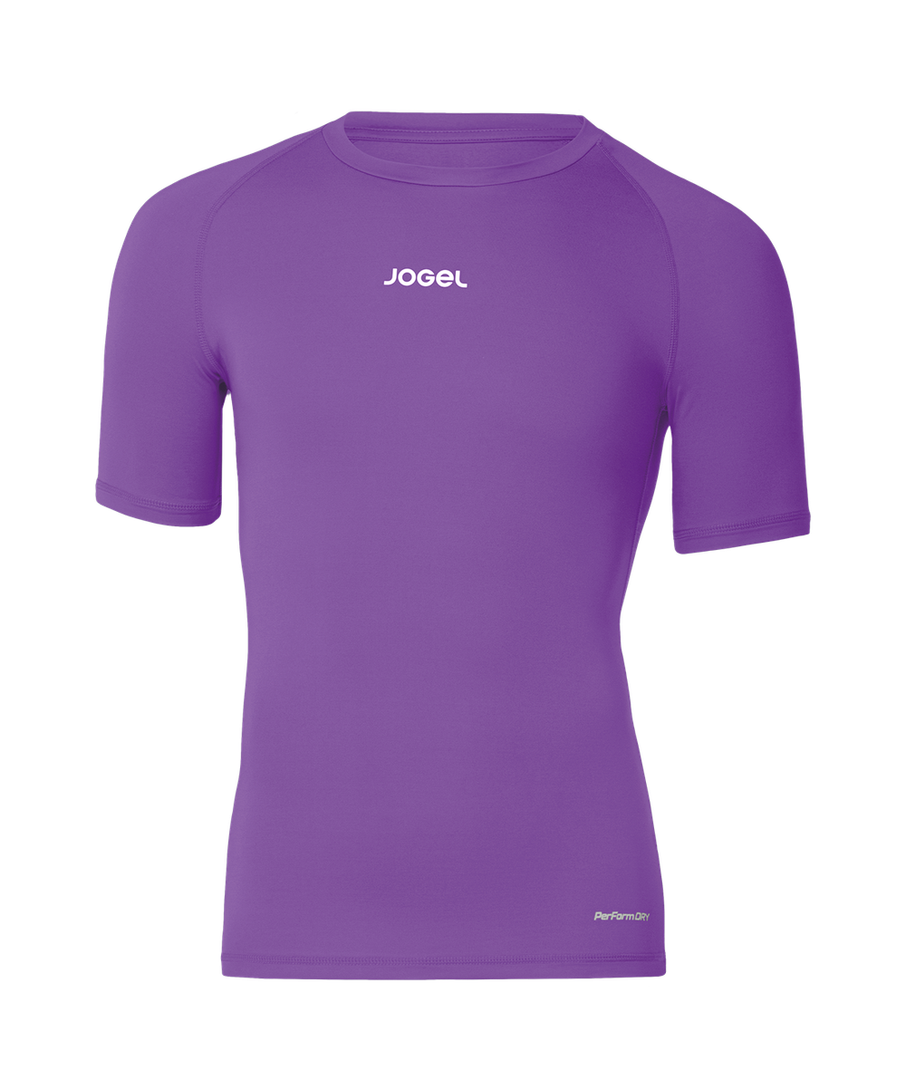 Футболка компрессионная с коротким рукавом Jogel CAMP 2 PerFormDRY Baselayer SS Tee, фиолетовый P3