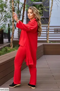 Костюм тройка FI-2783 Фабрика Моды