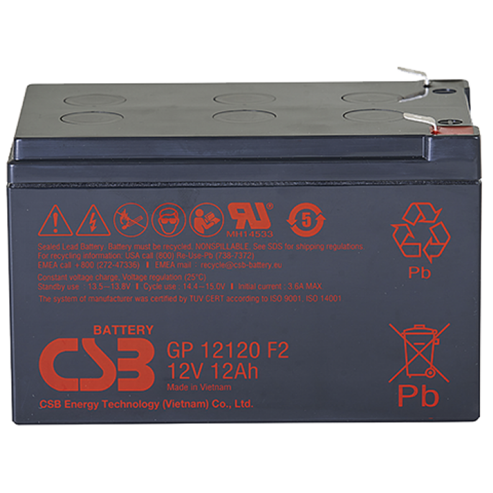 Аккумулятор CSB GP1272 F2 (12V25W)