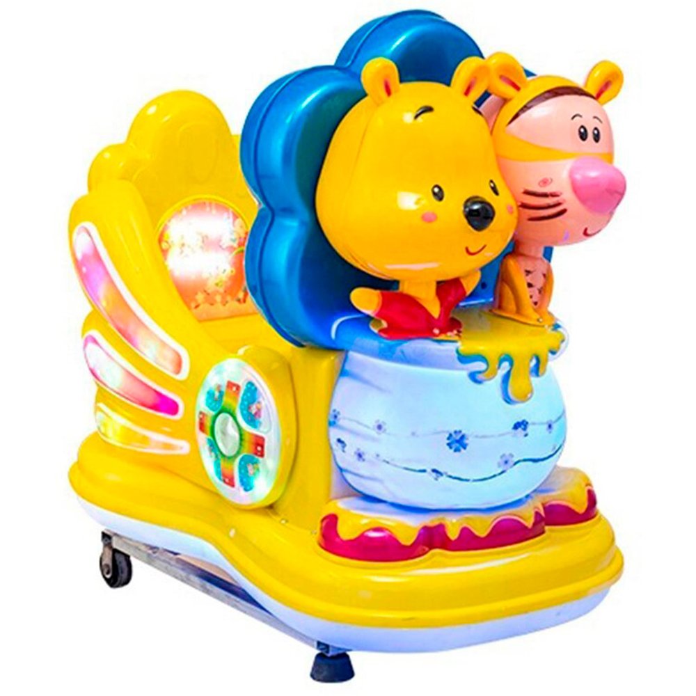 Аттракцион качалка "Весёлые зверята"