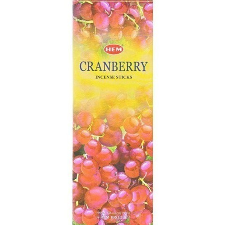 HEM Cranberry шестигранник Благовоние Клюква
