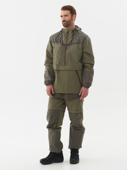 Костюм летний Антигнус-Премиум ткань Ravena Peach Wash цвет Хаки