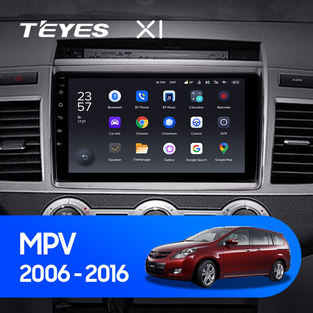 Teyes X1 9" для Mazda MPV 2006-2016