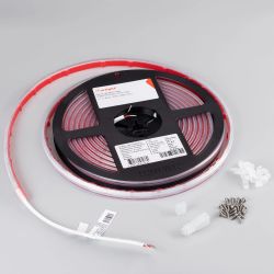 Светодиодная лента герметичная COB-PS-X544-10mm 24V Blue (11.5 W/m, IP67, CSP, 5m) (Arlight, -) 032182(2)