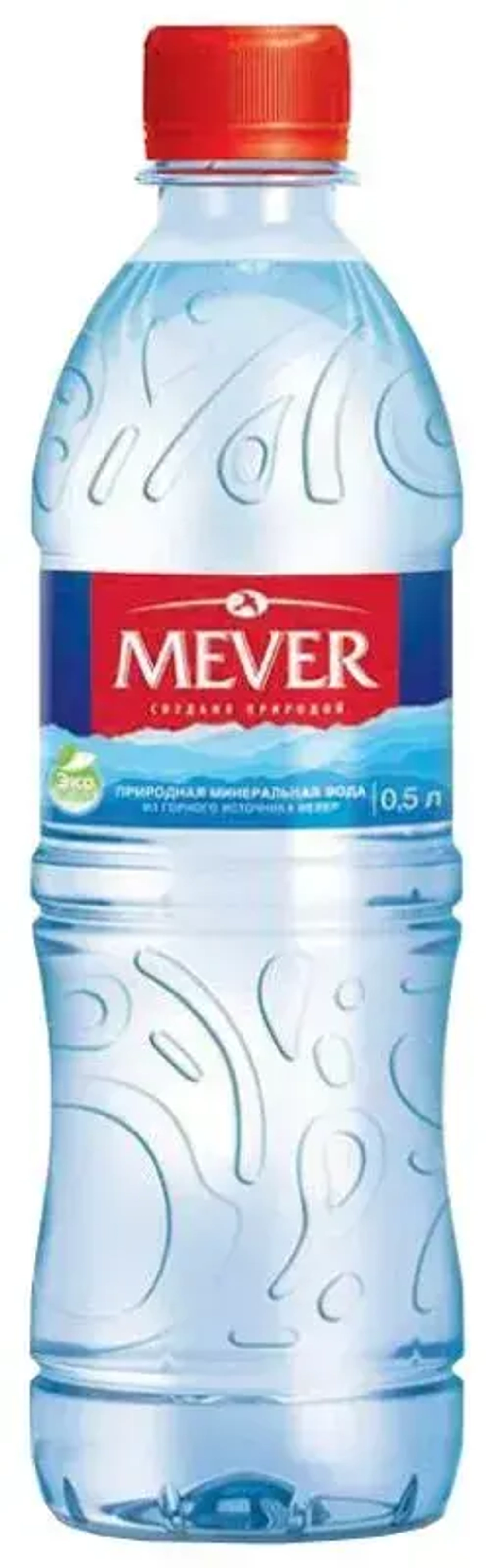 Вода негазированная Mever, 12 шт х 0,5 л