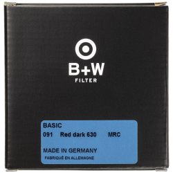 B+W BASIC 091 Red dark MRC 630 46mm. Светофильтр для черно-белой съемки