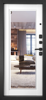 Дверь входная Рона зеркало