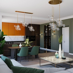 Подвесной светильник Odeon Light 4640/36LA