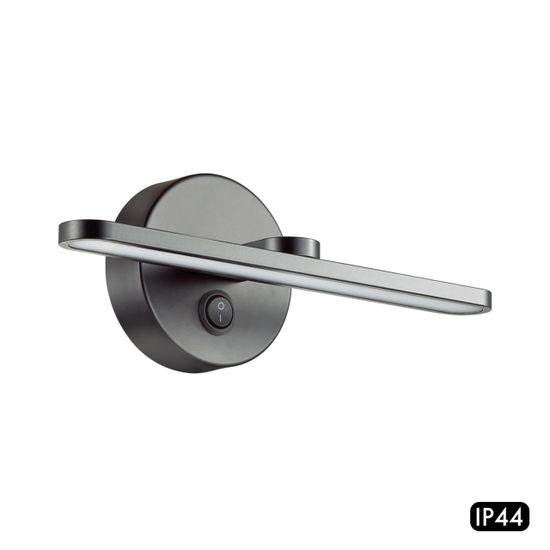 3764/10WL PICTURE LN19 000 черный Подсветка для картин с выкл. LED 10W 4000К 895Лм IP44 220V AKARI