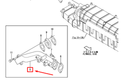 126677-49201 BEND, COOLER INLET