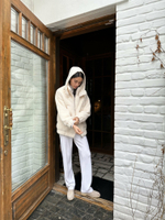 Куртка TEDDY, молочный