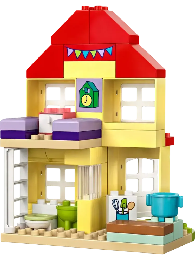 Конструктор Duplo 10432 Свинка Пеппа: домик для дня рождения
