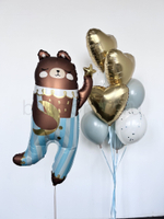 Набор шаров "Мишка в полосатых штанишках", дизайн №10